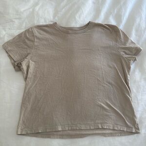 Casual Tan T-Shirt